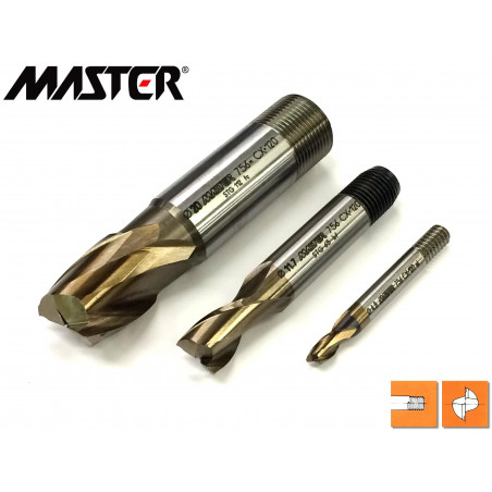 Frese per cave 2 tagli serie corta Master 756