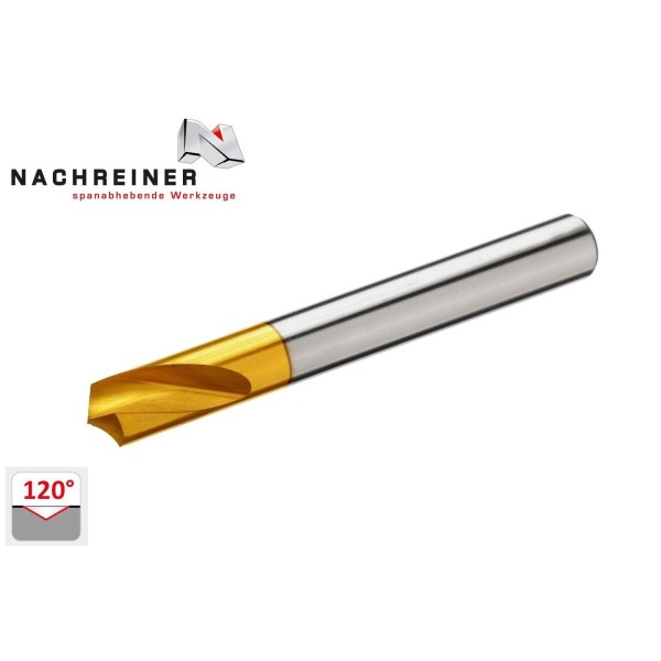 Punte a centrare per CNC a 120°