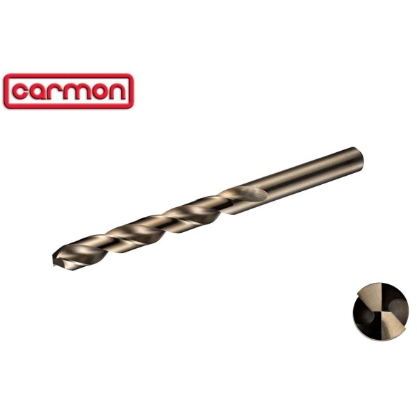 Punte cilindriche Serie Normale in HSS-Co 5% CARMON CL106