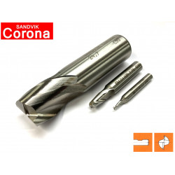 Frese per cave 2 tagli serie corta Sandvik Corona