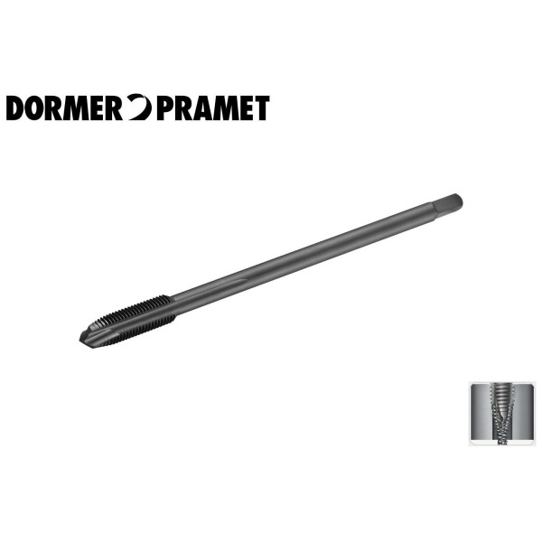 Maschi MF per acciai legati e inox fori passanti filettatura metrica fine DORMER EP11