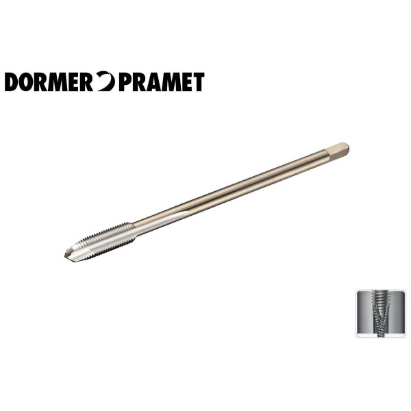 Maschi MF per acciaio e leghe leggere fori passanti filettatura metrica fine DORMER EP10