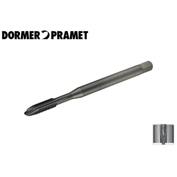 Maschi UNC per acciai legati e inox fori passanti DORMER EP21