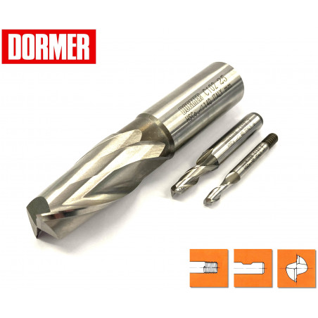 Frese per cave 2 tagli serie media Dormer C102 - C131
