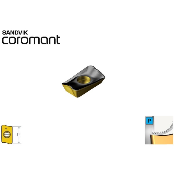 Inserti per acciaio Sandvik Coromant R390 lato 11