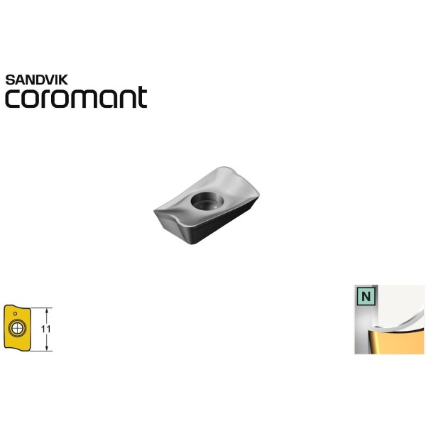 Inserti per alluminio Sandvik Coromant R390 lato 11