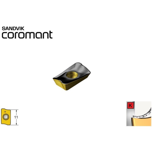 Inserti per ghisa Sandvik Coromant R390 lato 11