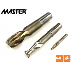 Frese per cave 2 tagli serie lunga Master 765 - 778