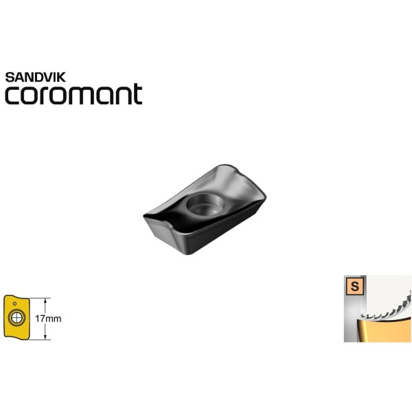 Inserti per superleghe Sandvik Coromant R390 lato 17