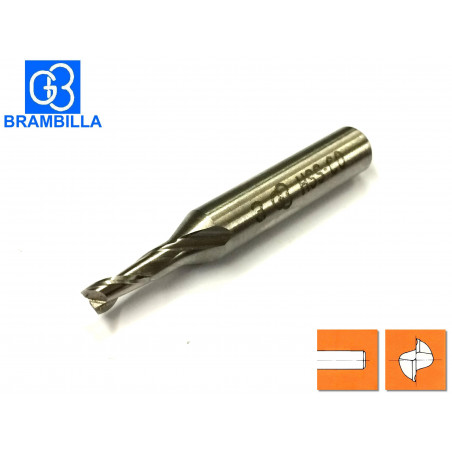 Frese per cave 2 tagli D.3 serie corta Brambilla