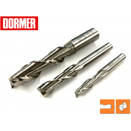 Frese per cave 2 tagli serie lunga Dormer C122