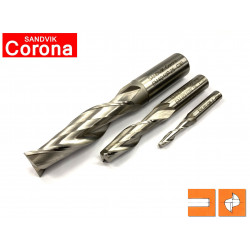 Frese per cave 2 tagli serie lunga Sandvik Corona
