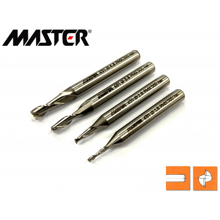 Frese per cave 2 tagli serie lunga Master 631