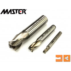 Frese per cave 3 tagli serie corta Master 757 - 758