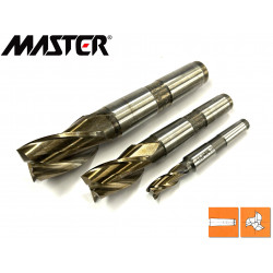 Frese per cave 3 tagli serie media attacco conico Master 728