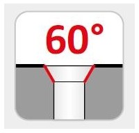 Svasatori a 60°