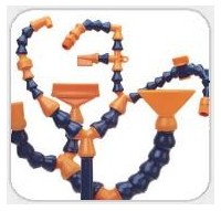 Tubi componibili per liquidi Loc-Line