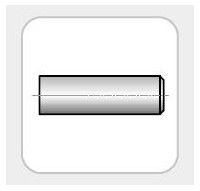 Punte gambo cilindrico