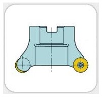 Frese ad inserti tondi