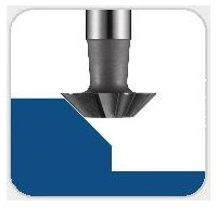 Frese a coda di rondine inversa