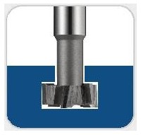 Frese per cave a T