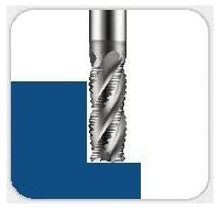 Frese di sgrossatura attacco conico