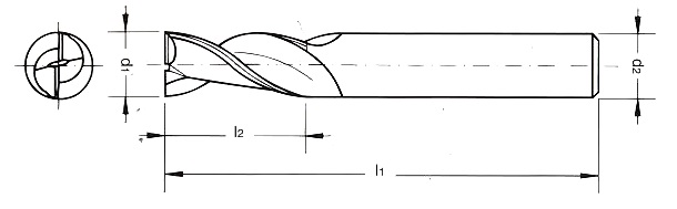 FRESE PER ALLUMINIO DORMER C159