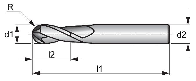 FRESE METALLO DURO RAGGIATE