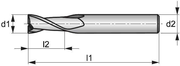 FRESE METALLO DURO 2T