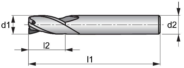 FRESE METALLO DURO 3T