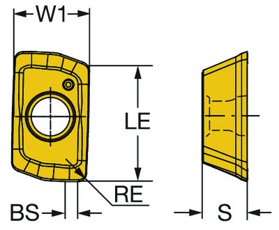 DISEGNO INSERTO R390-07 MM